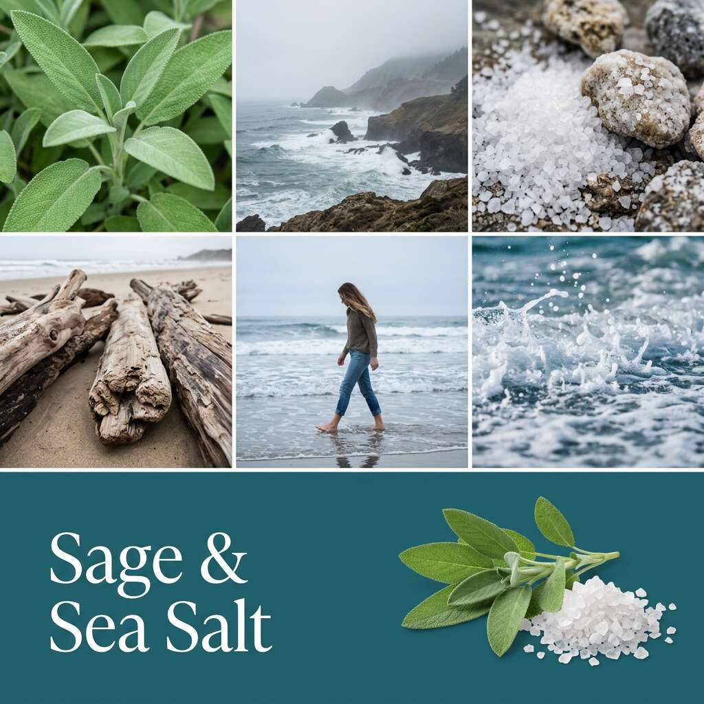 Sage & Sea Salt Wax Melts by Candlecopia®, 2 Pack - Image 2