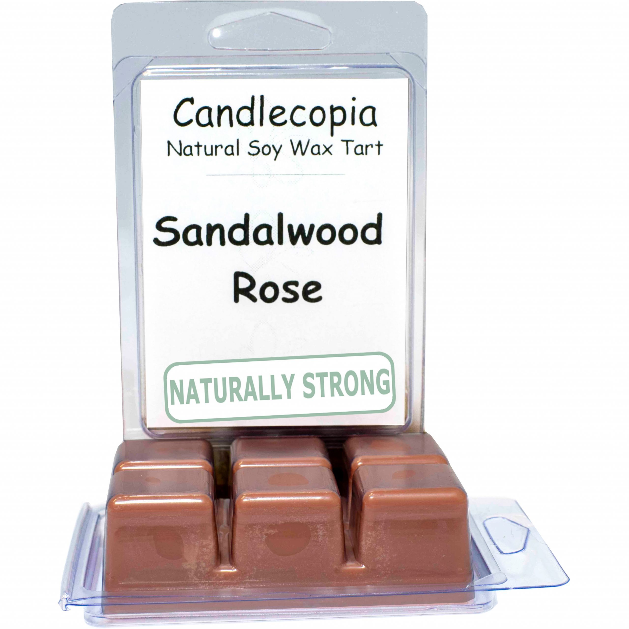Sandalwood Rose Wax Melts by Candlecopia®, 2 Pack