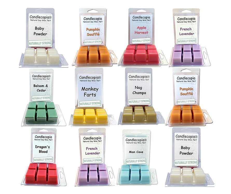 Wickless Candl Warm Vanilla Sugar 3.2 Ounce Pack of Soy Wax Tarts Scent Brick 