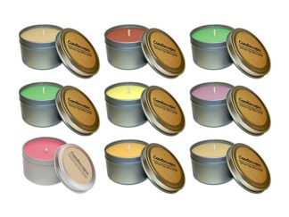 Nag Champa Scented 8oz Travel Tin Candle