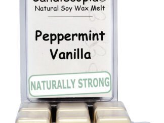 Peppermint Vanilla Wax Melts by Candlecopia®, 2 Pack