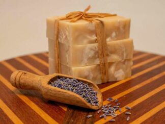 Goat Milk Soap, 4 oz Handmade Bar - Lavender